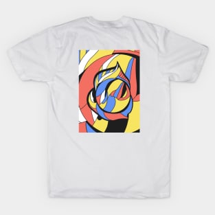 Abstract Fireball T-Shirt